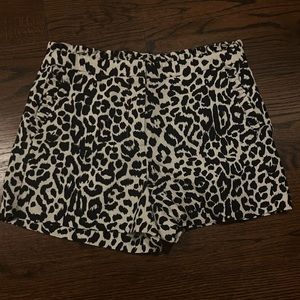 J. Crew cheetah print shorts size 2